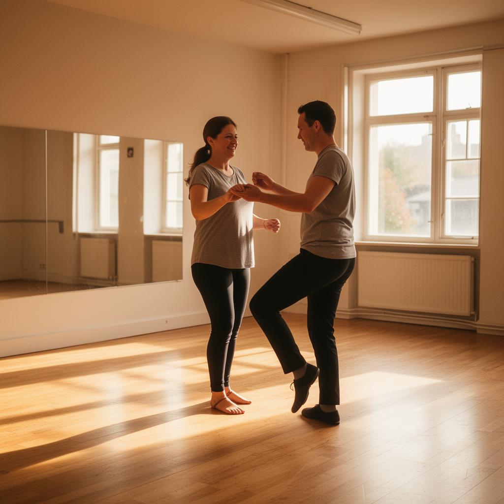 One-to-one private line dance lesson